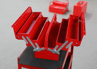 빨강 21&quot; 530mm 외팔보 연장통, 휴대용 금속 이동할 수 있는 툴